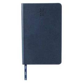 AGENDA MINI CLASICA 2024 AZUL