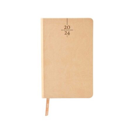 AGENDA MINI CLASICA 2024 BEIGE