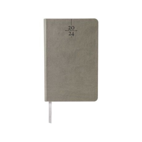 AGENDA MINI CLASICA 2024 GRIS