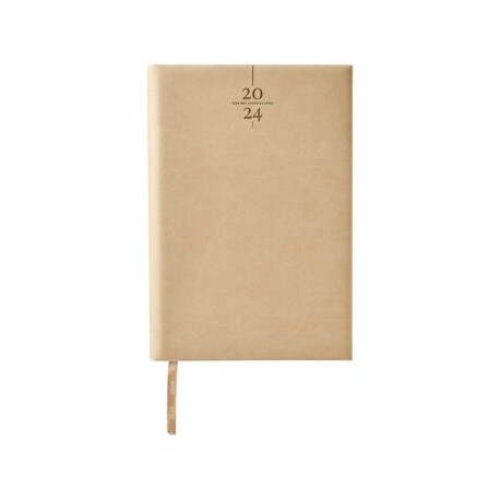 AGENDA DIARIA CLASICA 2024 BEIGE